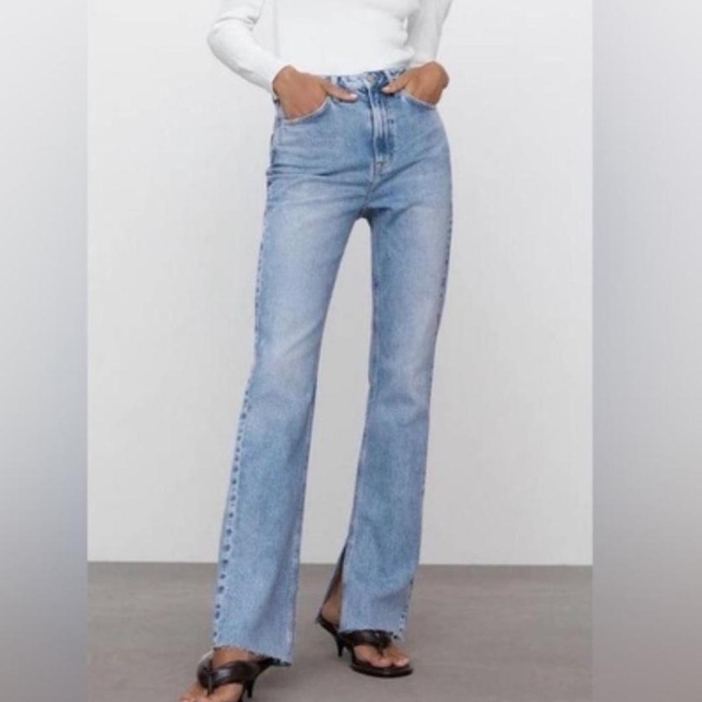 Zara Light Blue Jeans